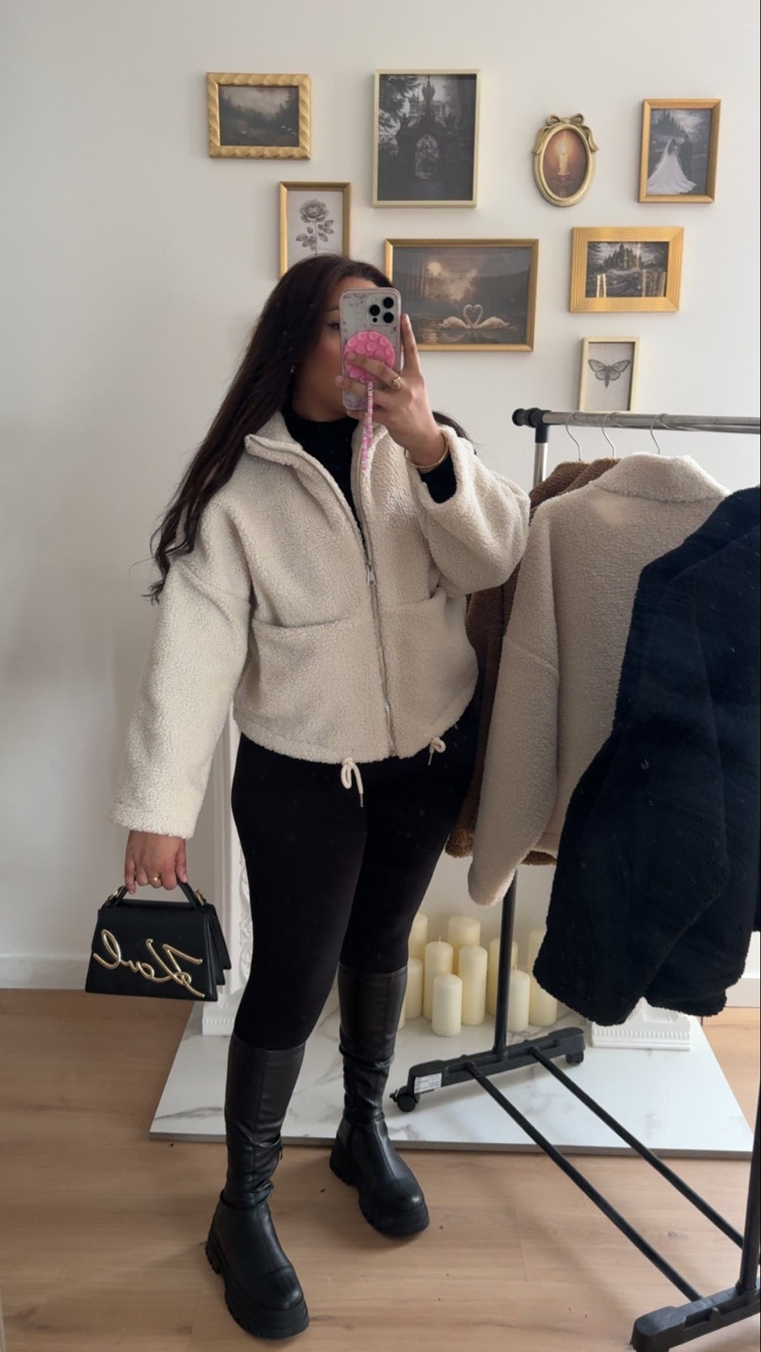 Veste à ZIP écrue