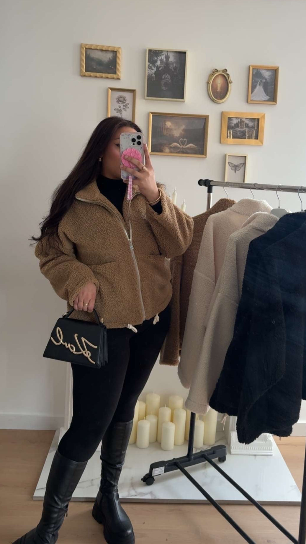 Veste à ZIP beige