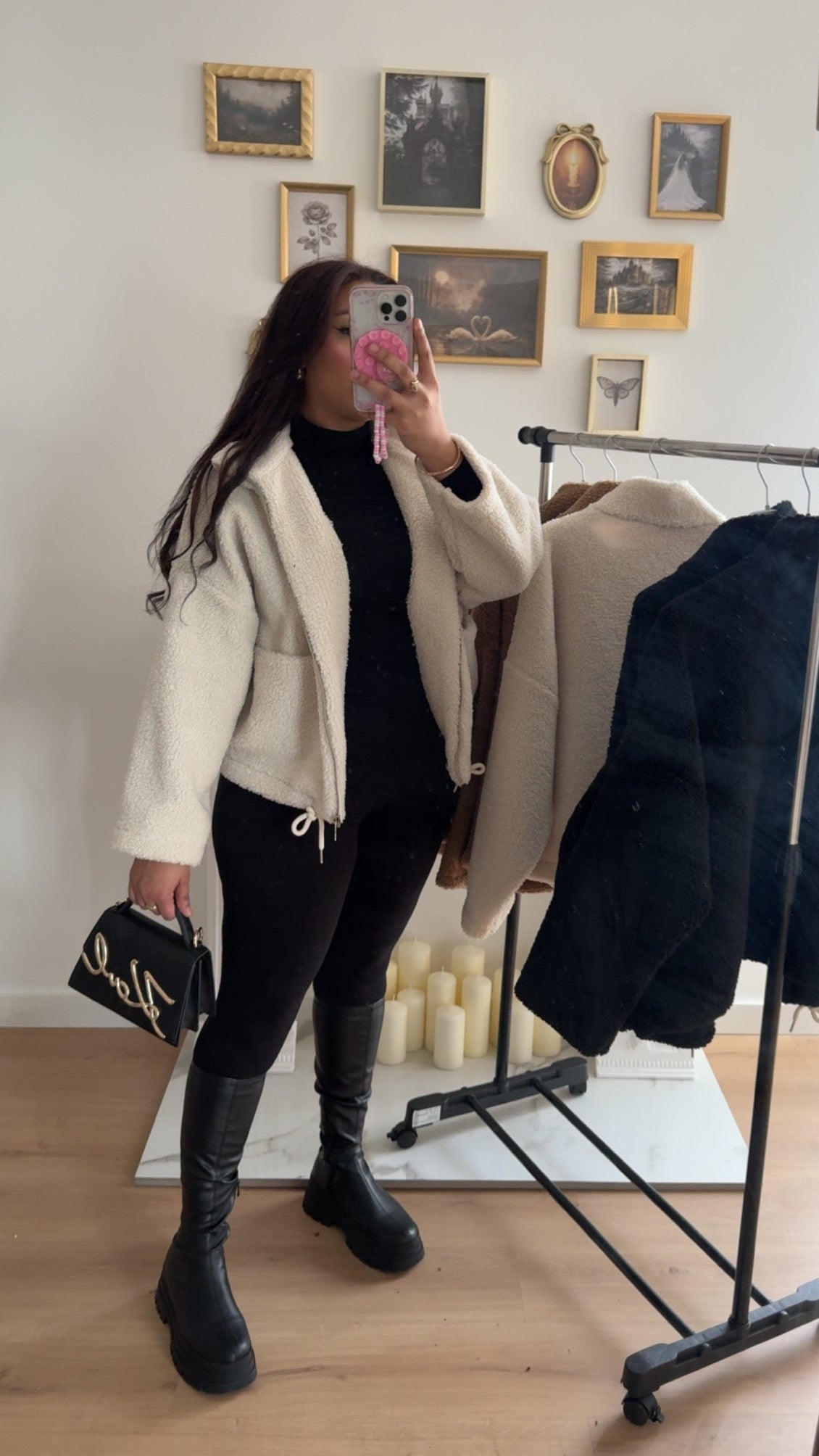 Veste à ZIP écrue