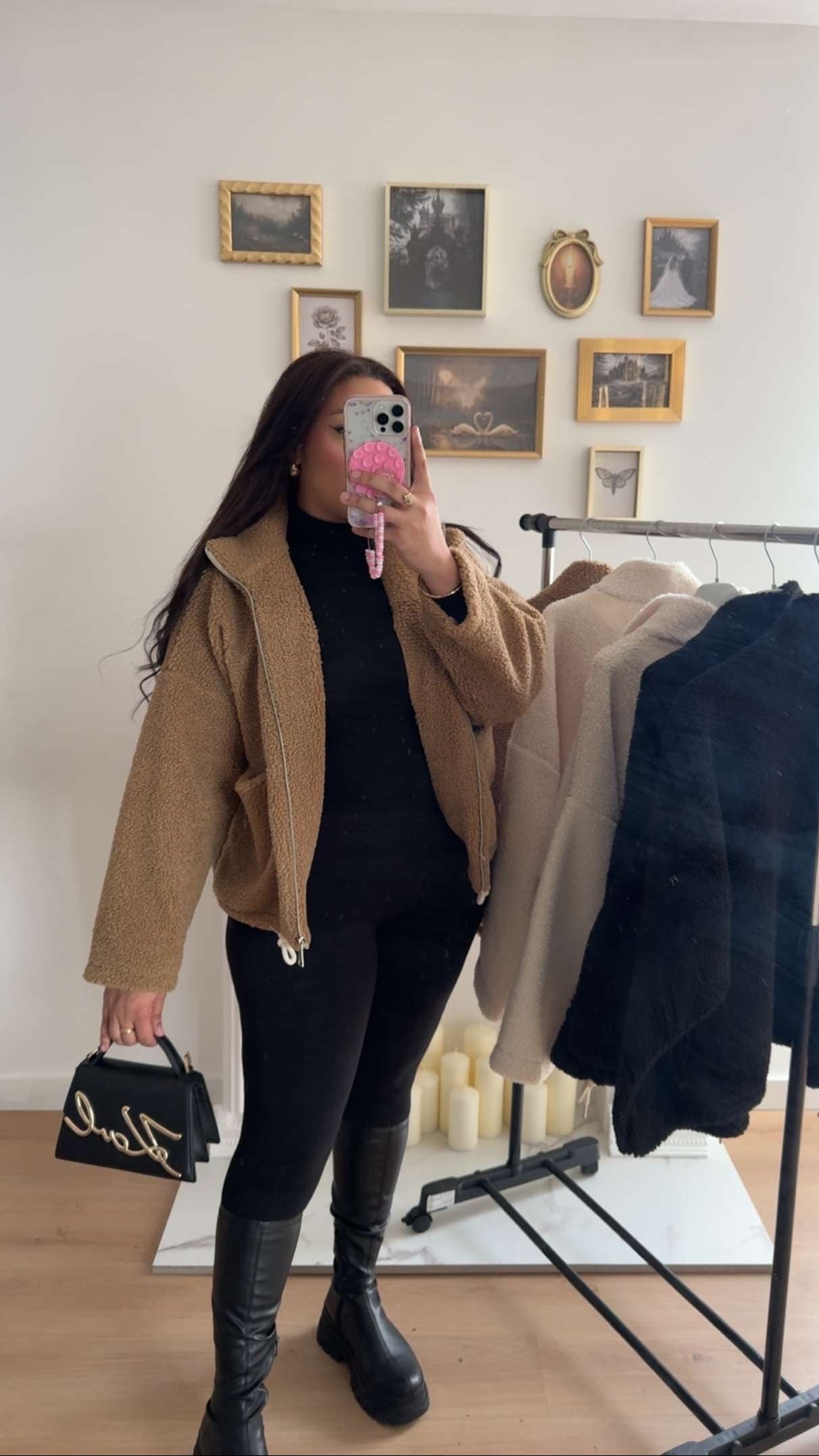 Veste à ZIP beige