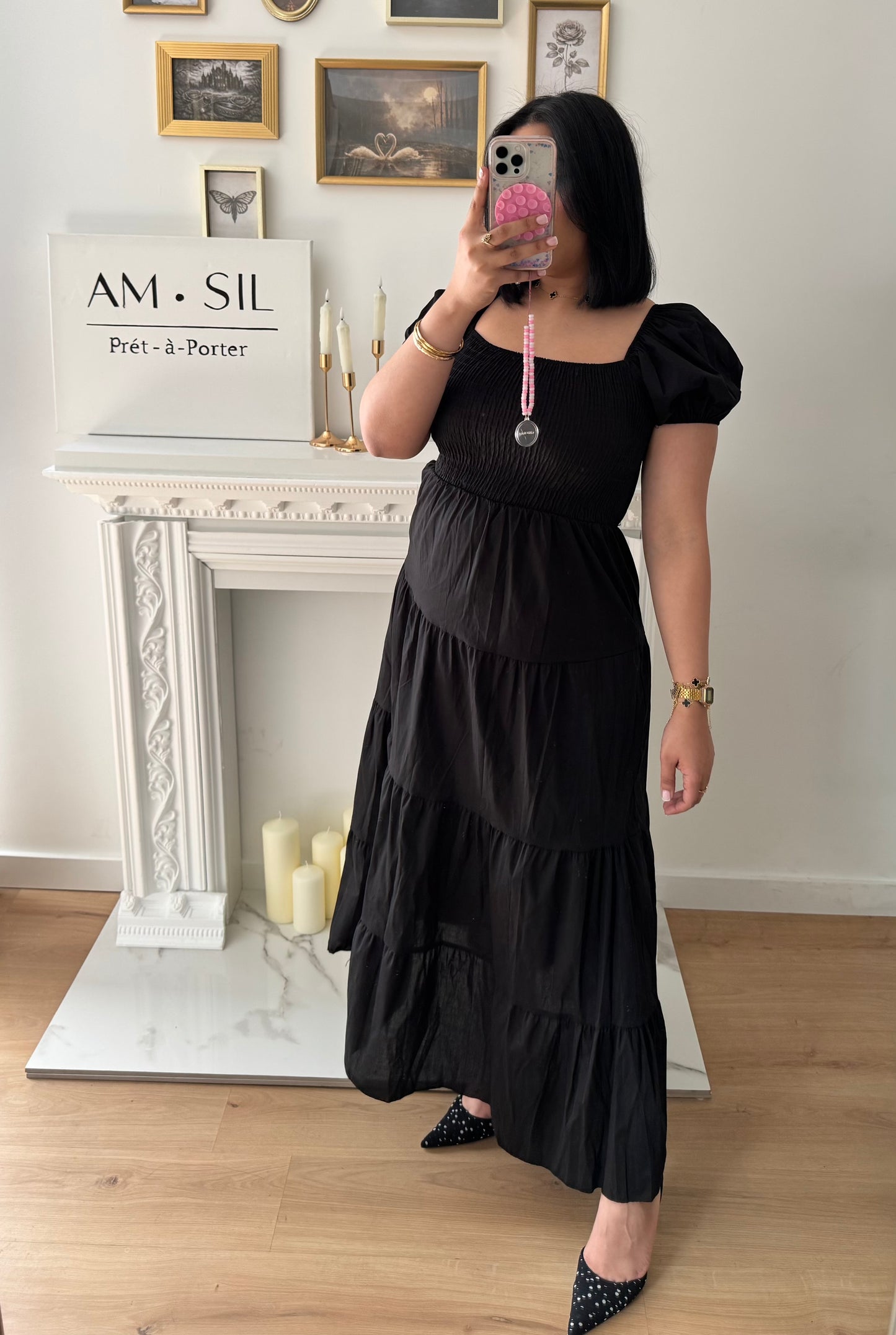Robe princesse NOIRE