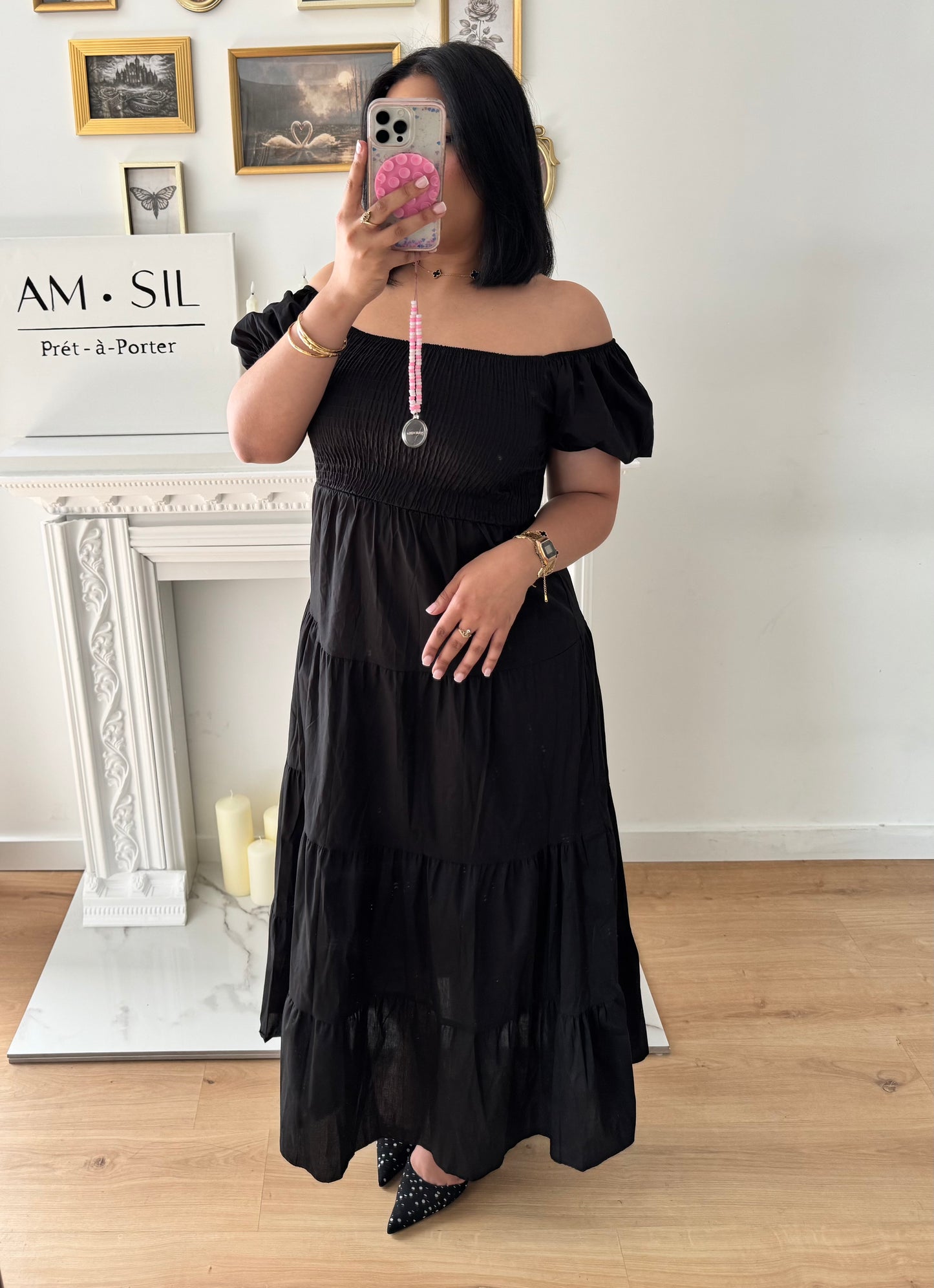 Robe princesse NOIRE