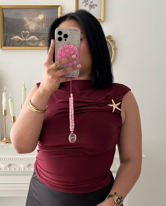 Haut minimaliste BORDEAUX