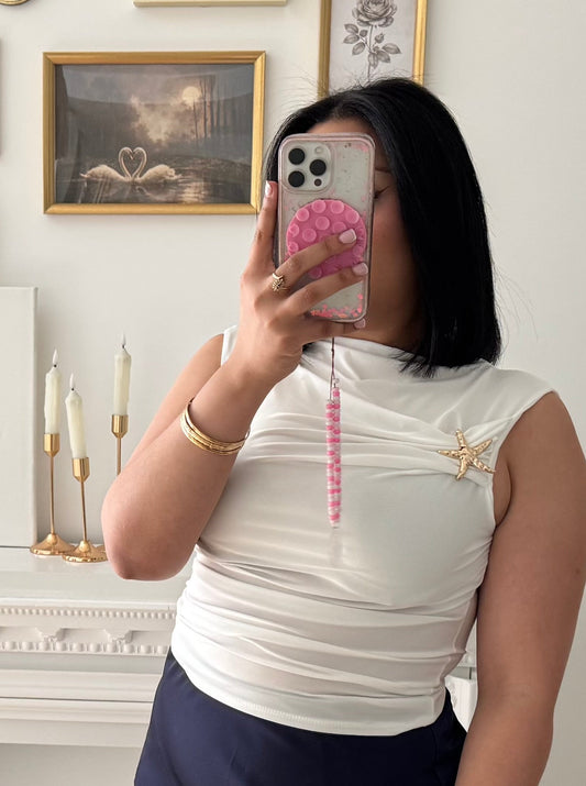 Haut minimaliste BLANC